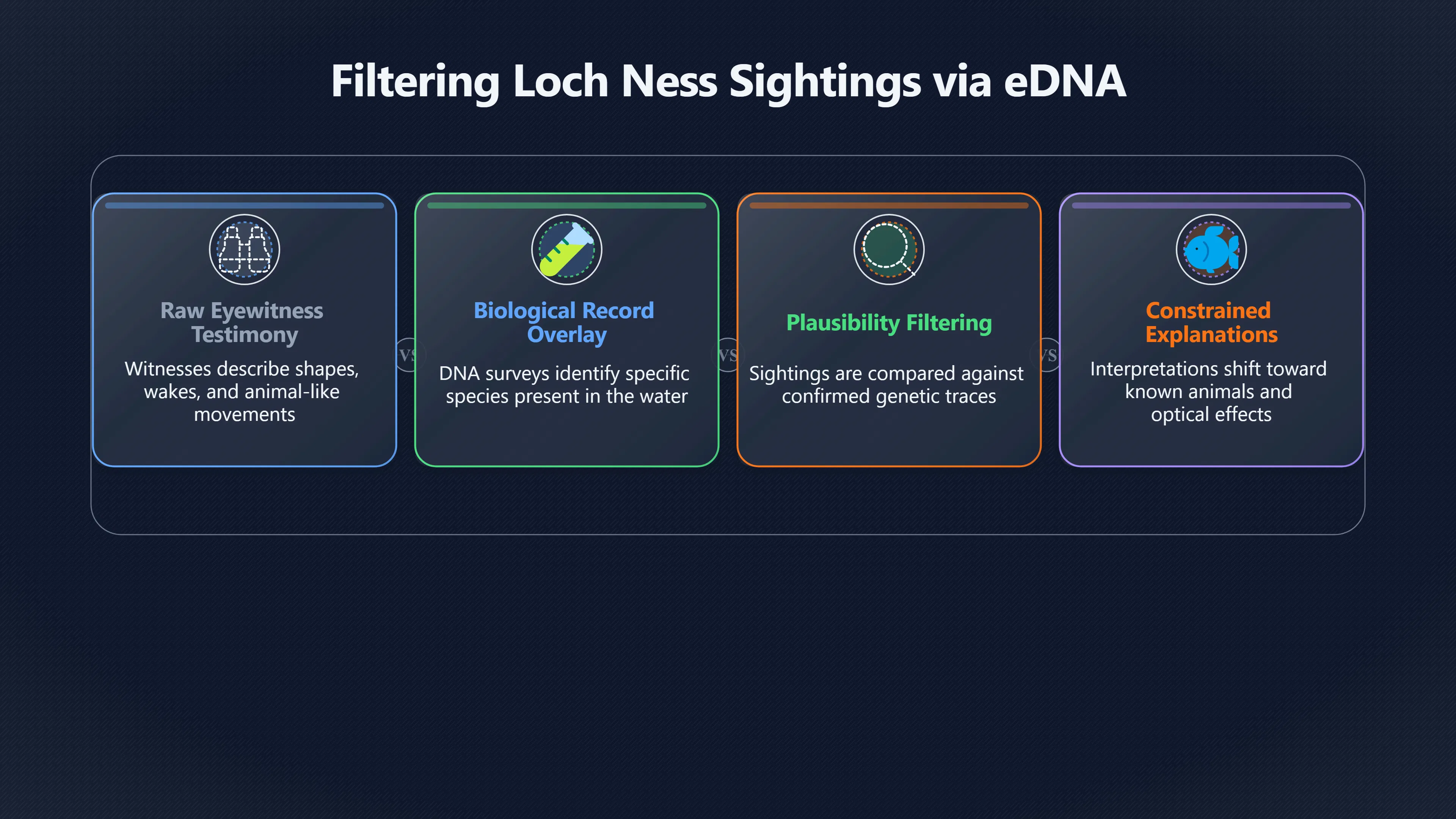 Overview image for What Happens to Sightings After DNA?