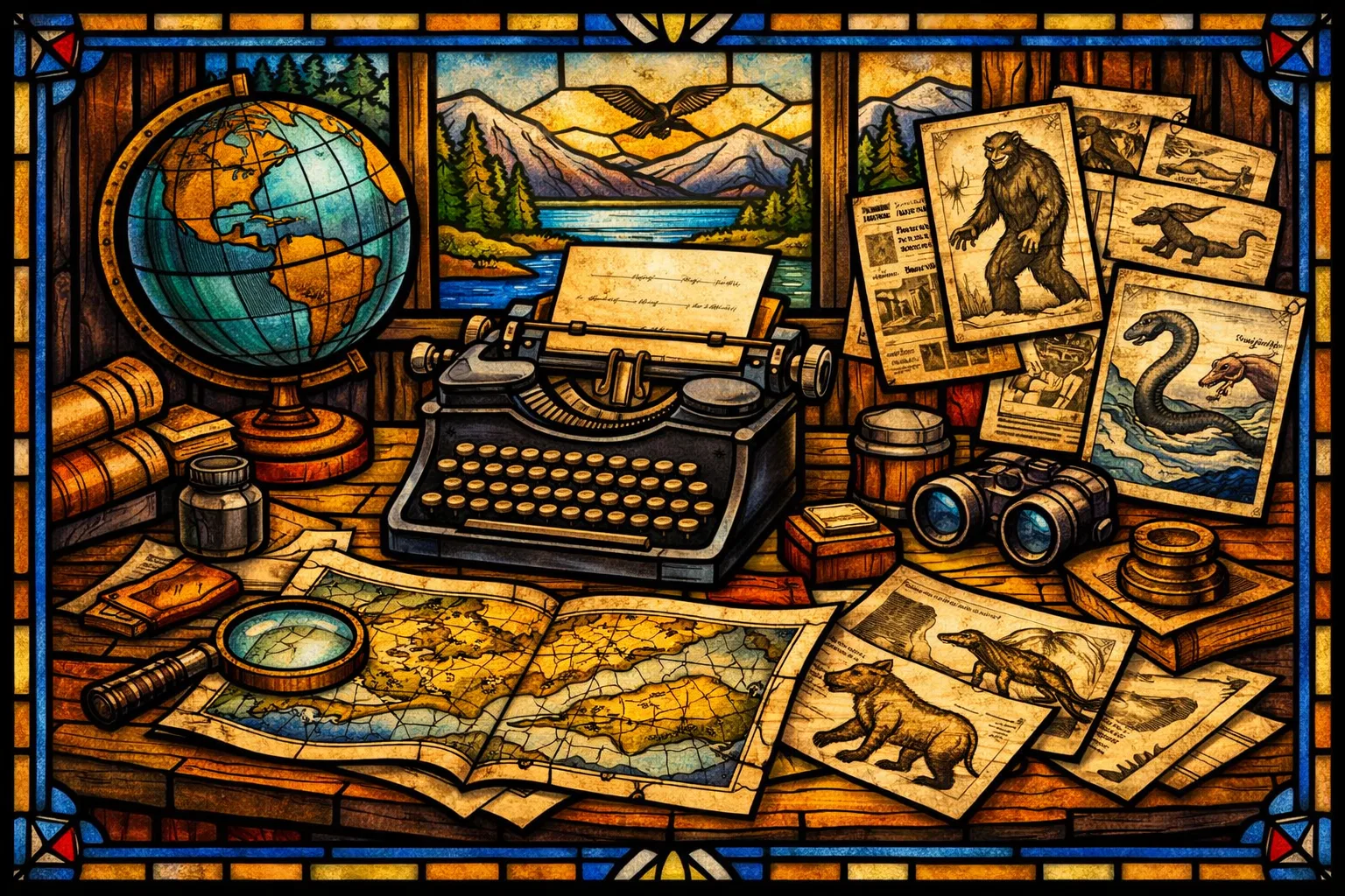 Overview image for The Writer Who Named Modern Cryptozoology