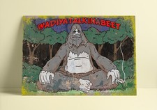 Listing image for Sassy The Sasquatch Big Lez Show Whatcha Talk Print Poster Glossy Wall Hanging