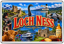 Listing image for Loch Ness Scotland Fridge Magnet Travel Souvenir Gift Highland Monster View Lake