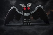 Listing image for Mothman Cryptid Figure – 6” x 11” – 3D Printed Spooky Collectible Décor