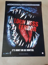 Listing image for LOCH NESS TERROR 2008 MONSTER BEYOND ORIGINAL POSTER DVD VHS Video Shop A2