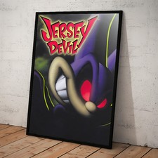 Listing image for Jersey Devil - PS1 PS2 PS3 A4 Wall Art Framed Poster Portrait Prints