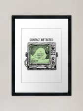 Listing image for Anomaly Below - Loch Ness Monster C Framed Wall Art Poster Canvas Print Picture