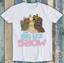 Listing image for Sassy The Sasquatch Smoke Big Lez TV Show Funny Cult Gift Tee T Shirt M1386