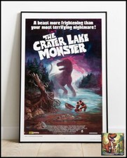 Listing image for Crater Lake Monster Repro Movie Poster : 36"x24"